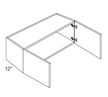 BRIDGE WALL CABINETS - Alfa White
