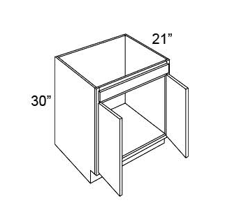 VANITY SINK BASES - Fabuwood Hallmark Chestnut