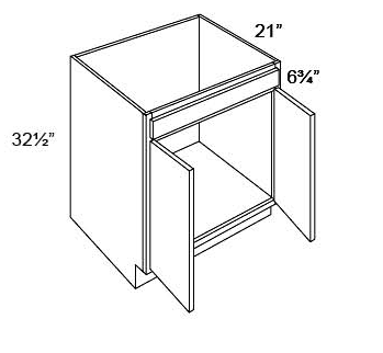 ADA - VANITY SINK BASE CABINETS - Discovery Frost