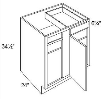 BASE- BLIND CABINETS - Fabuwood Classic Shaker Brandy