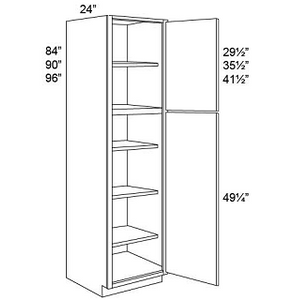 SINGLE DOOR PANTRY - Fabuwood  Galaxy Frost