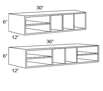 WALL ORGANIZER - Fabuwood Vista Blanc