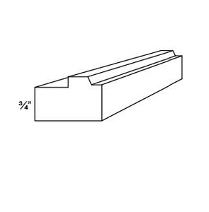 LIGHT RAIL MOLDING - Fabuwood Fusion Blanc