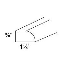 SIMPLE SCRIBE MOLDING - Fabuwood Hallmark Pecan
