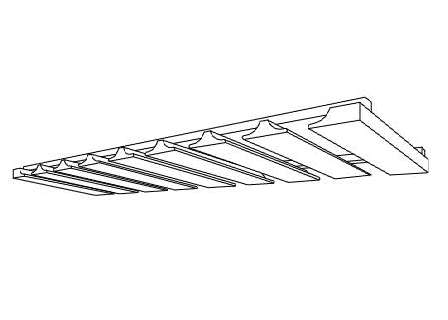 STEMWARE RACK - Fabuwood Vista Blanc