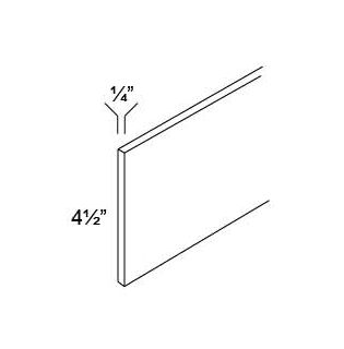 TOE KICK - Fabuwood Galaxy Linen