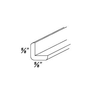 OUTSIDE CORNER MOLDING - Fabuwood Hallmark Pecan