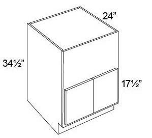 FARM SINK CABINETS - Fabuwood Wellington Cinnamon