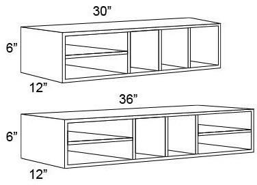 WALL ORGANIZER - Fabuwood Wellington Ivory