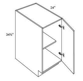 SINGLE DOOR BASE CABINETS - Fabuwood Prima Bianco