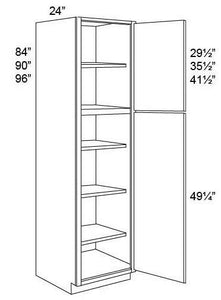 TALL PANTRY - SINGLE DOOR- Fabuwood Wellington Cinnamon