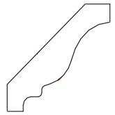 CROWN MOLDING - Shaker Espresso