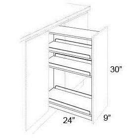 SPICE PULL OUT BASE FILLERS - Wellington Cinnamon